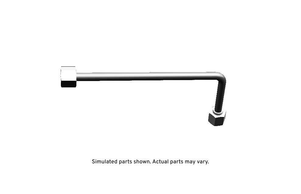 GM Genuine Parts Compressed Natural Gas (CNG) Tank Pressure Relief Valve Pipe
