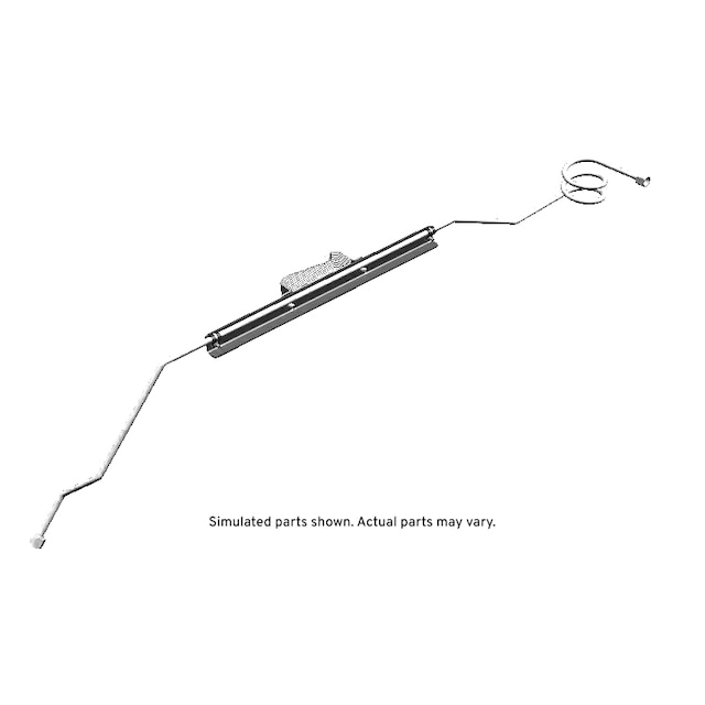 GM Genuine Parts Compressed Natural Gas (CNG) Rear Fuel Feed Pipe