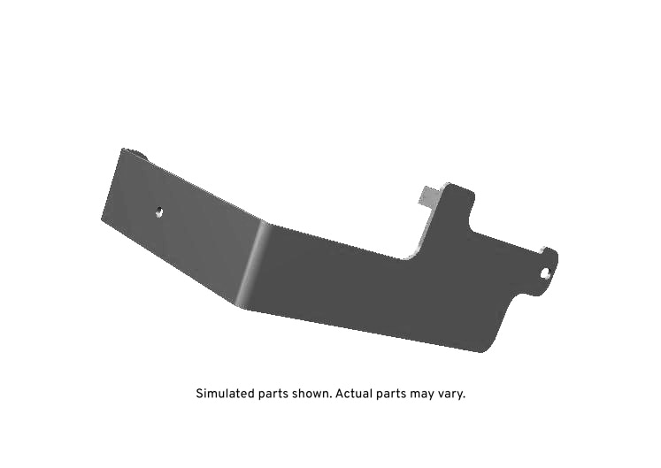 GM Genuine Parts Compressed Natural Gas (CNG) High Pressure Regulator Heater Inlet and Outlet Pipe Front Bracket