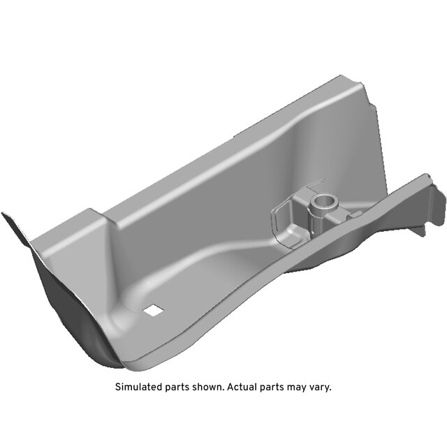 GM Genuine Parts Passenger Side Number 1 Underbody Cross Sill