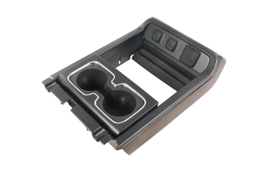 GM Genuine Parts Grand Lace Wood Front Floor Console Trim Plate