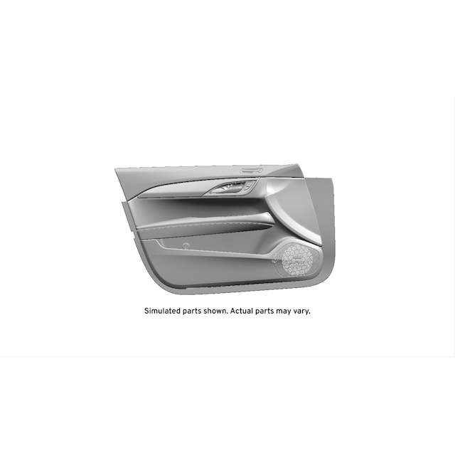 GM Genuine Parts Jet Black Front Driver Side Door Trim
