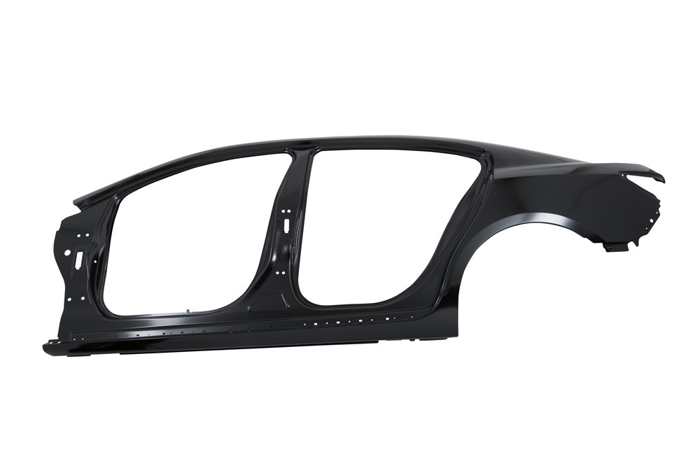 GM Genuine Parts Driver Side Outer Body Side Panel with Reinforcement and Plate