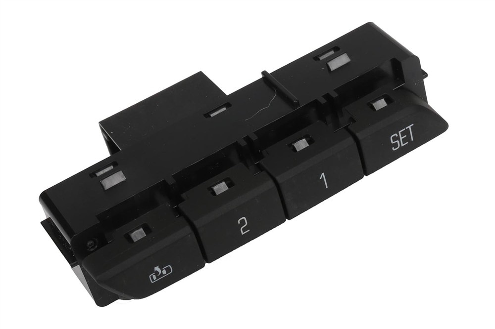 GM Genuine Parts Jet Black Front Passenger Side Seat Adjuster Memory Switch