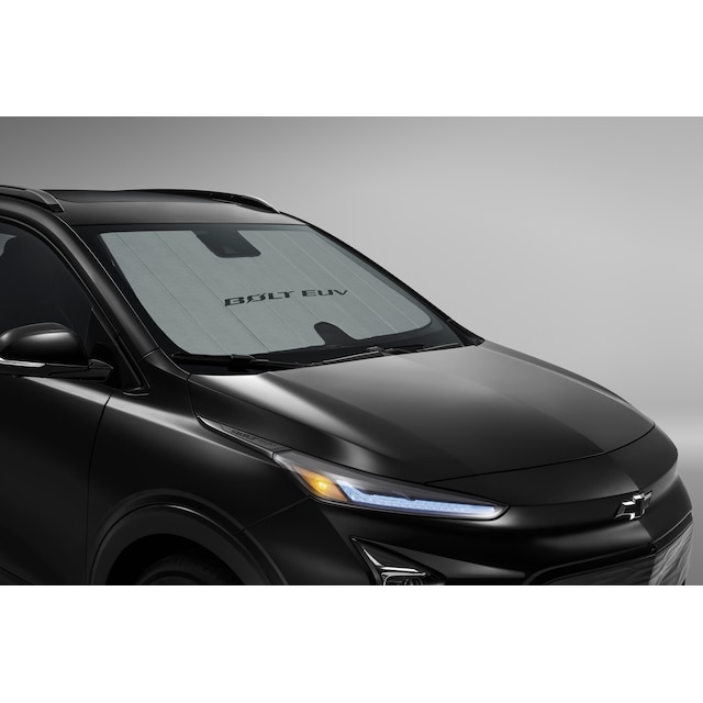 Front Sunshade Package in Gray with Bolt EUV Script