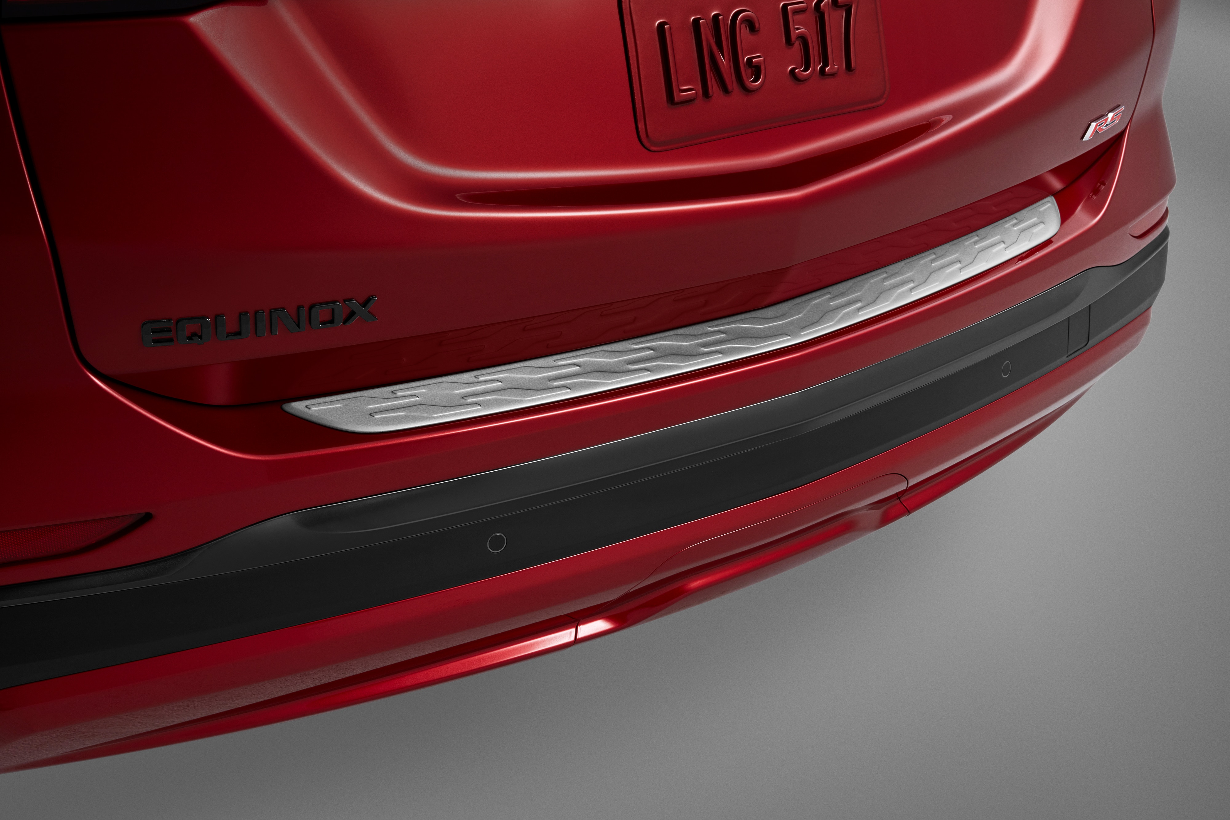 Rear Bumper Fascia Applique in Stainless Steel