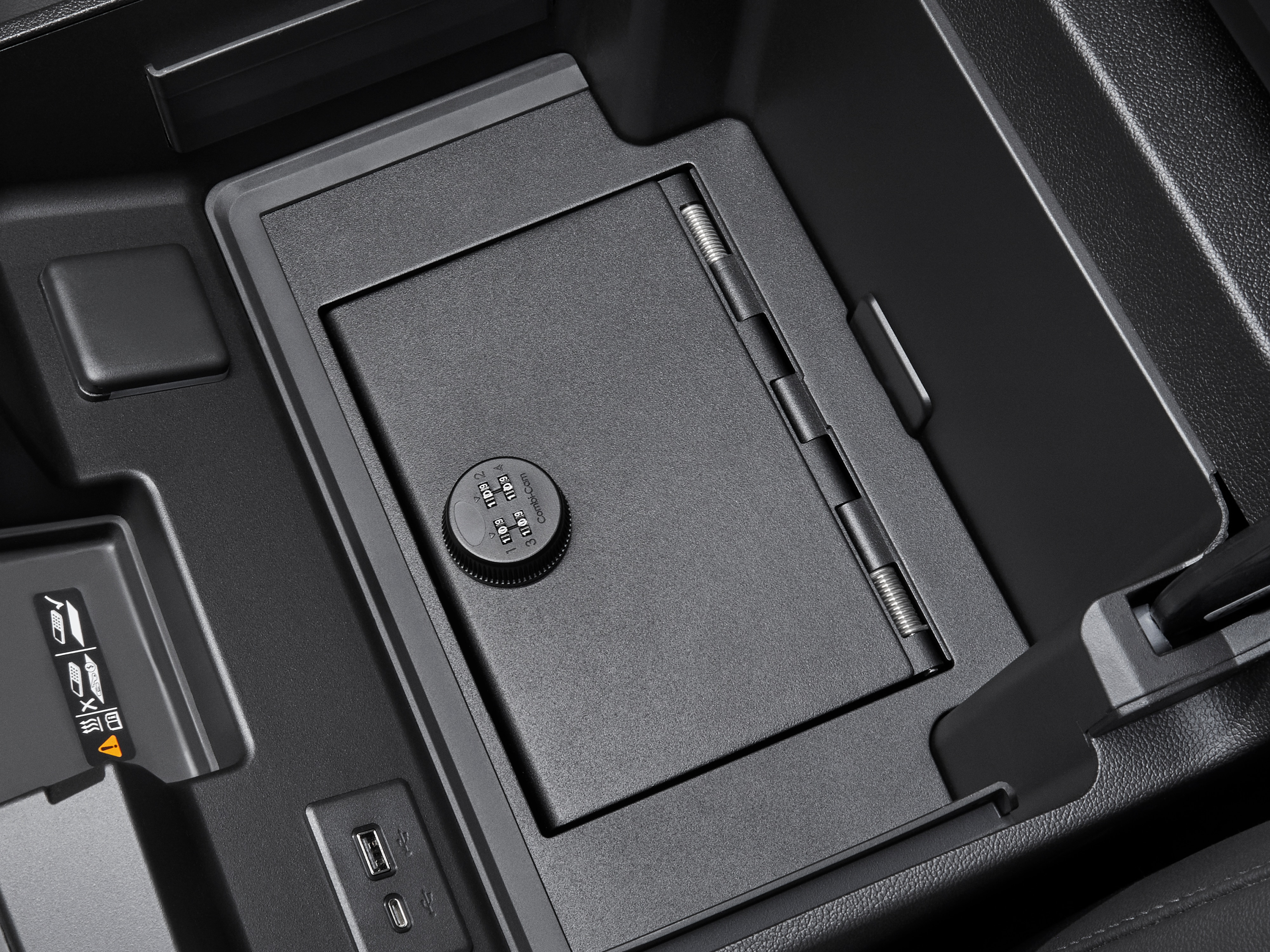 Console-Mounted Safe