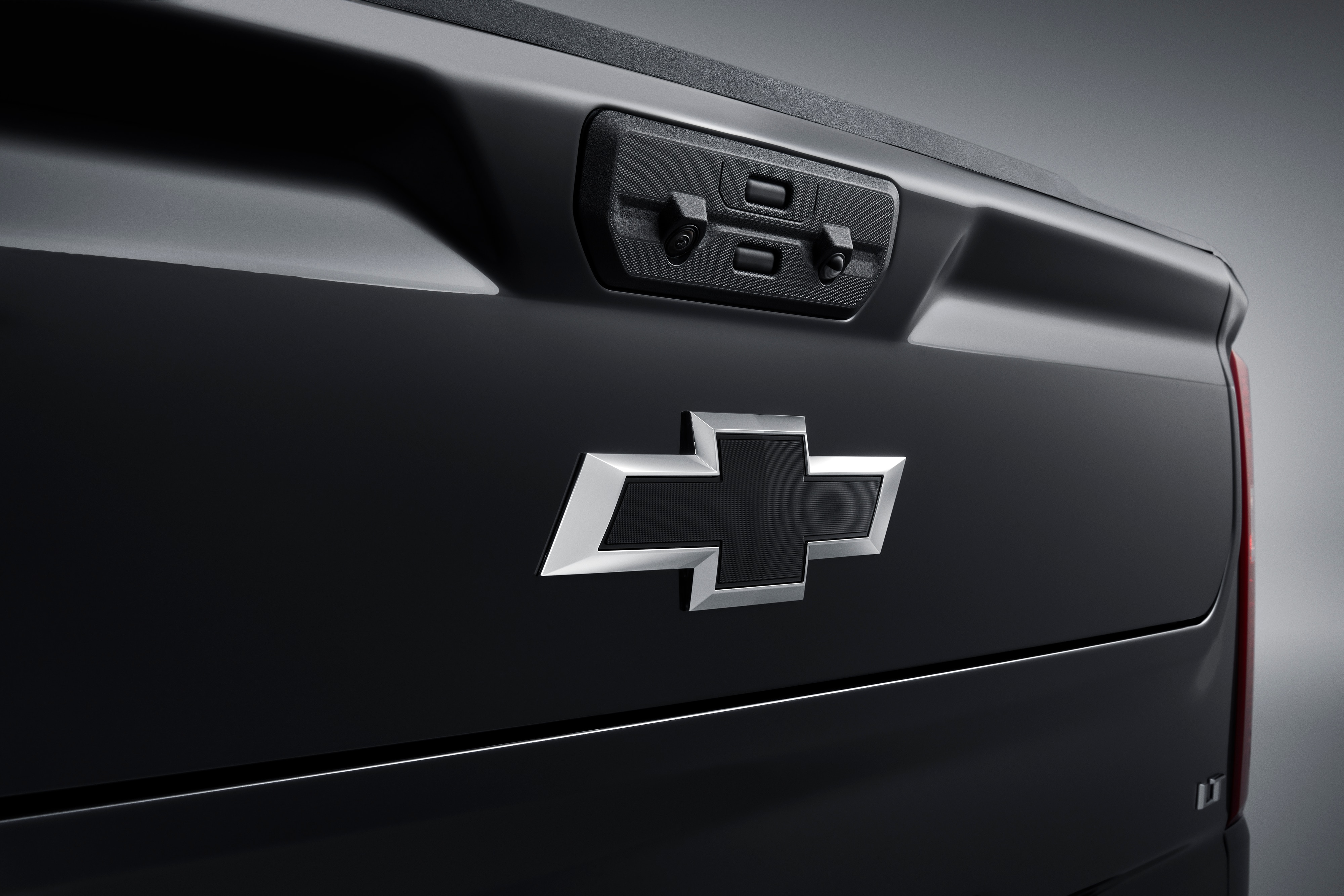 Silverado Custom Black Emblems
