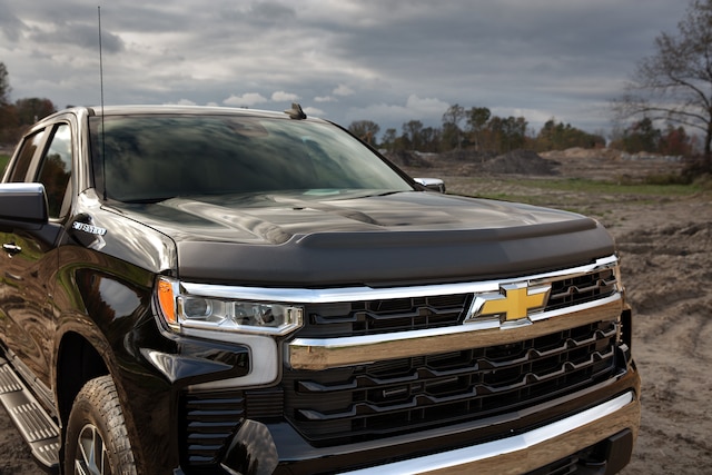 Crew Cab In-Channel Door Window Weather Deflectors in Matte Black by ...