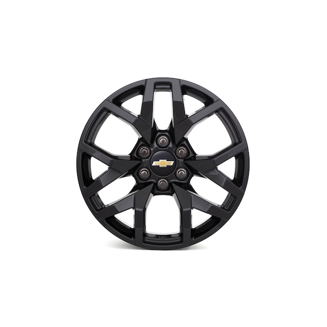 20x9-Inch Aluminum Multi-Spoke Wheel in High Gloss Black