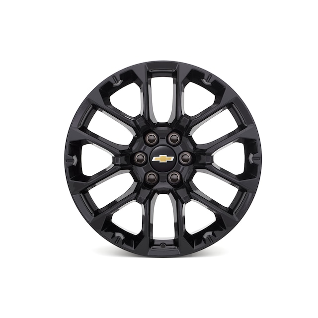22x9-Inch Aluminum Multi-Spoke Wheel Package in Gloss Black