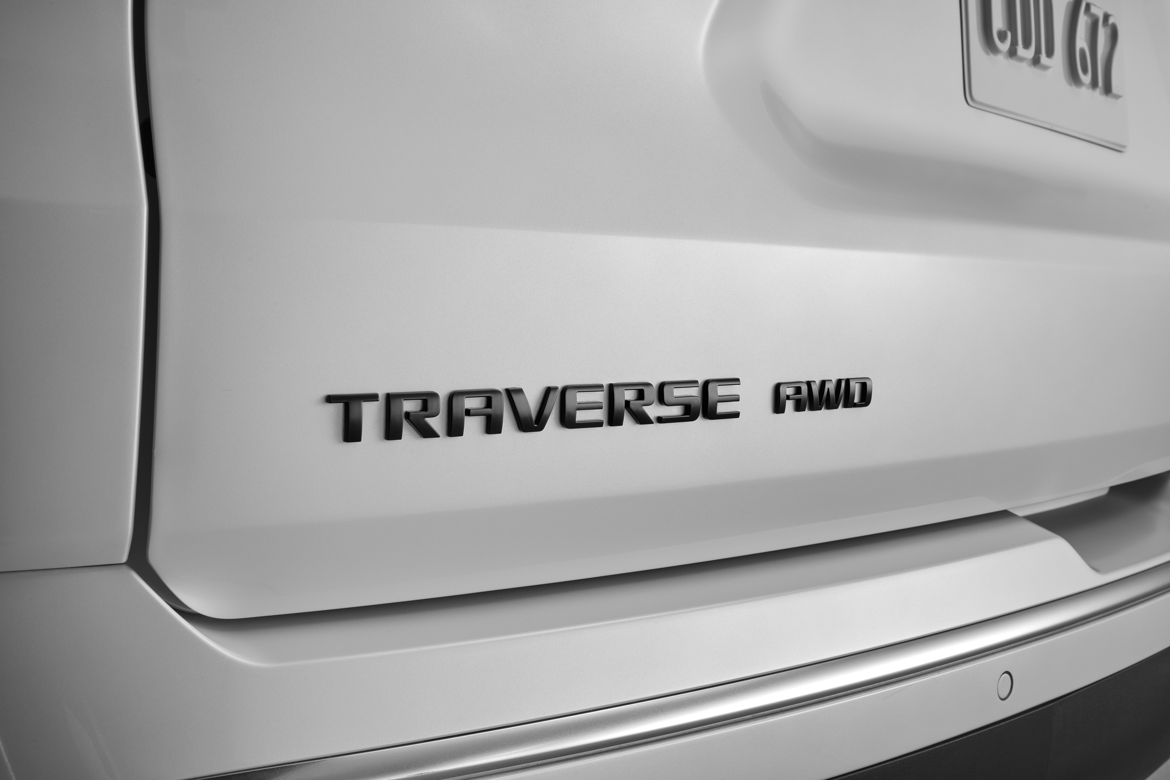 Traverse Emblems in Black (for LS and RS trim levels)