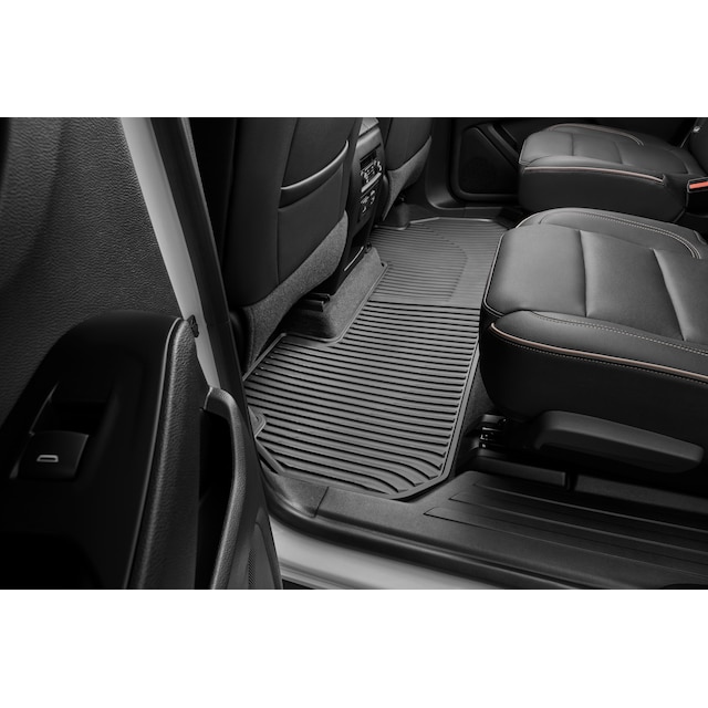 Second-Row One-Piece Premium All-Weather Floor Mat in Jet Black