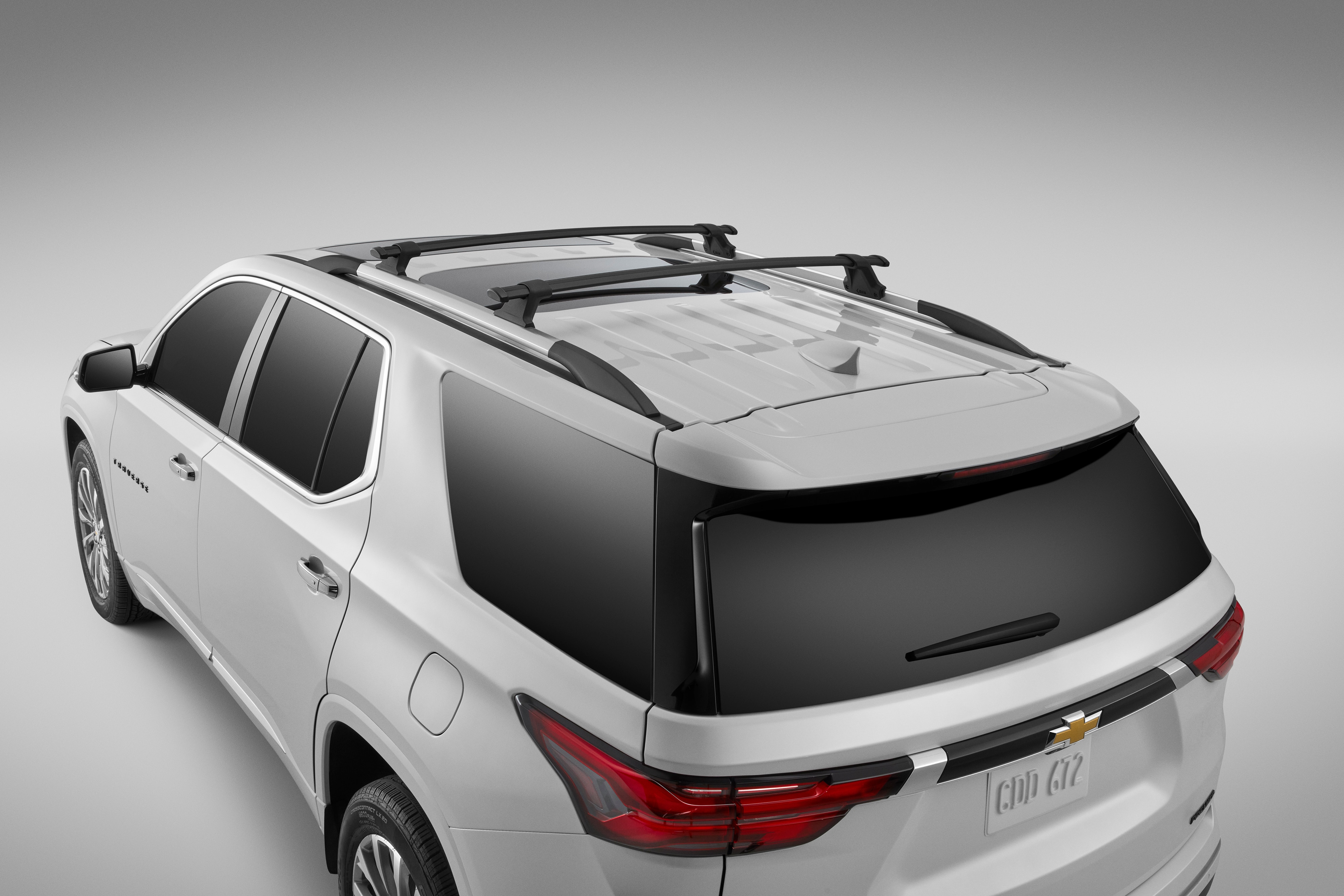 Roof Rack Cross Rail Package in Black