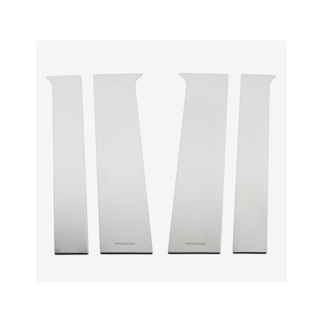 Crew Cab Pillar Trim in Stainless Steel by Putco® - Associated Accessories