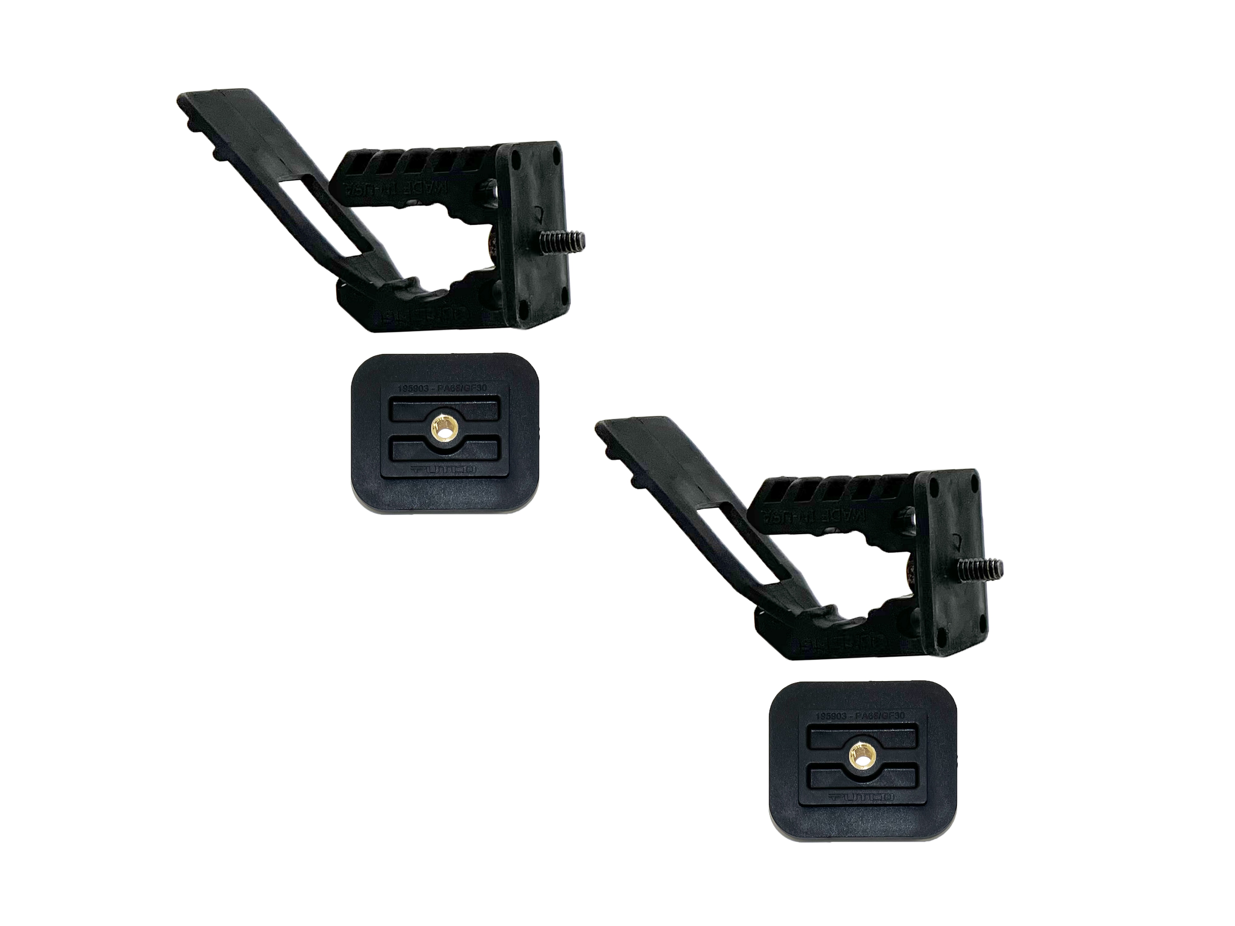 Small Molle Mount Grip Clamps Kit by Putco® - Associated Accessories