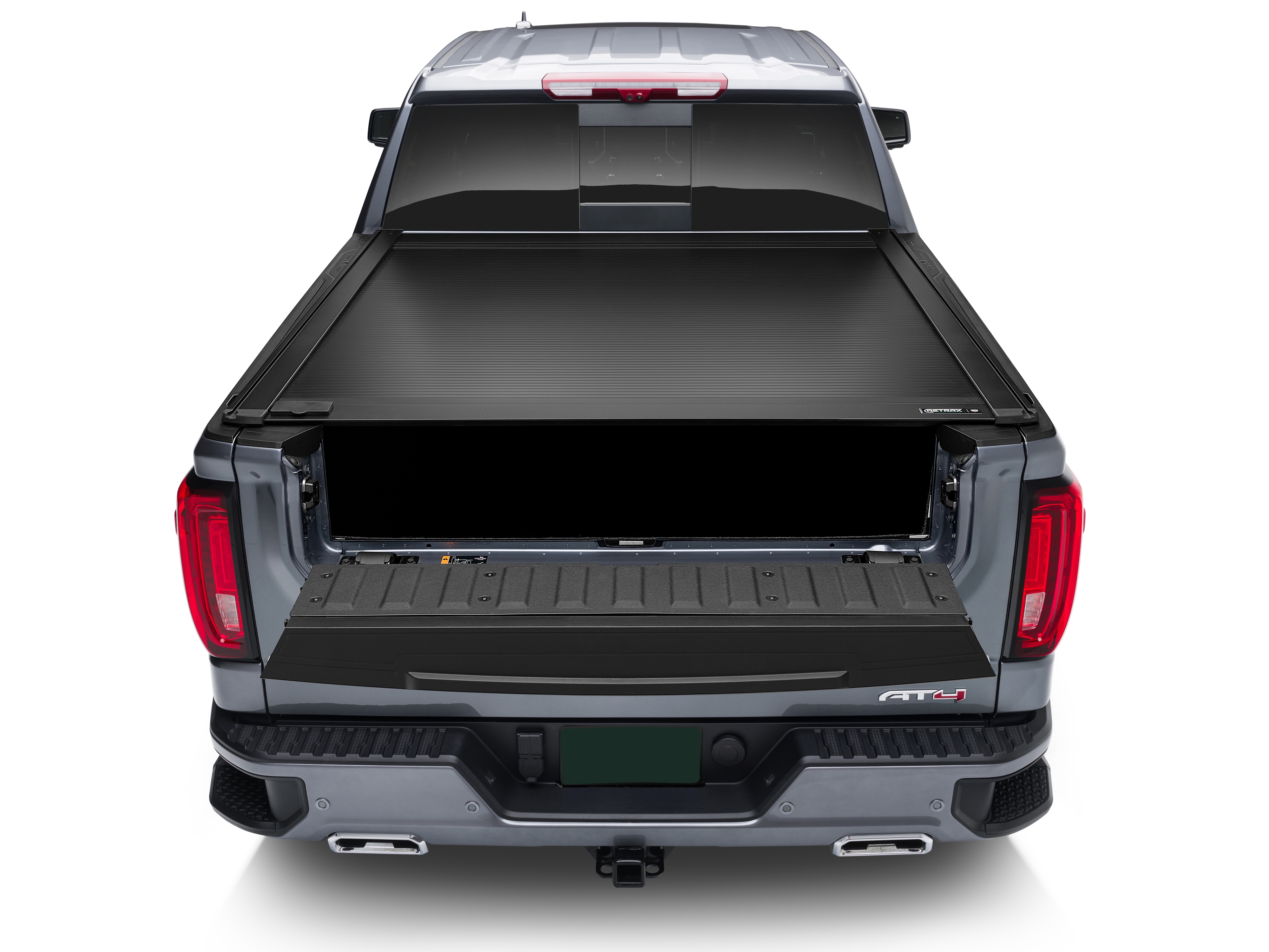 Short Bed Embark LS Retractable Truck Bed Cover in Black (for Models with CarbonPro™ Bed) by Advantage® - Associated Accessories