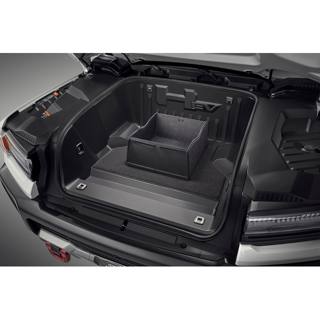 Carpeted Cargo Area Mat for eTrunk™ with Integrated Cargo Bin