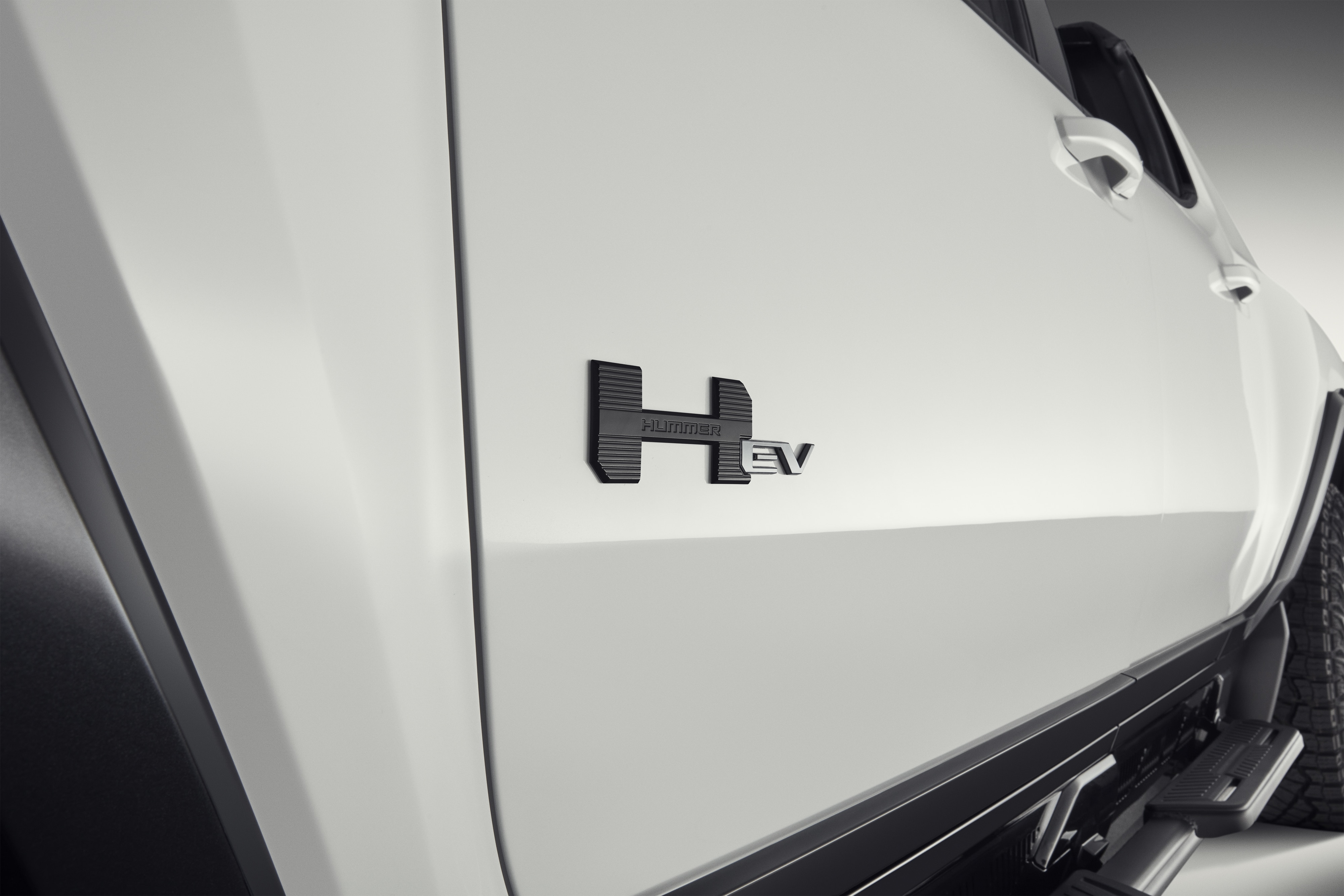 HUMMER EV Emblems in Black