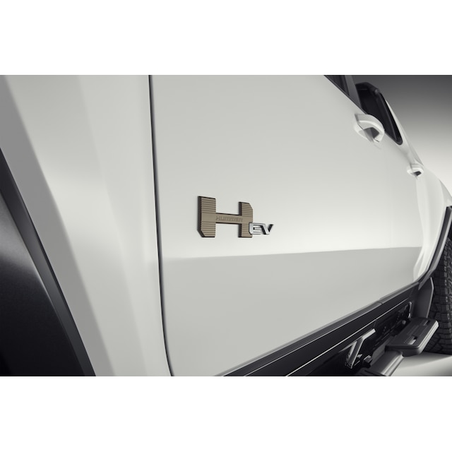 HUMMER EV Emblems in Tech Bronze