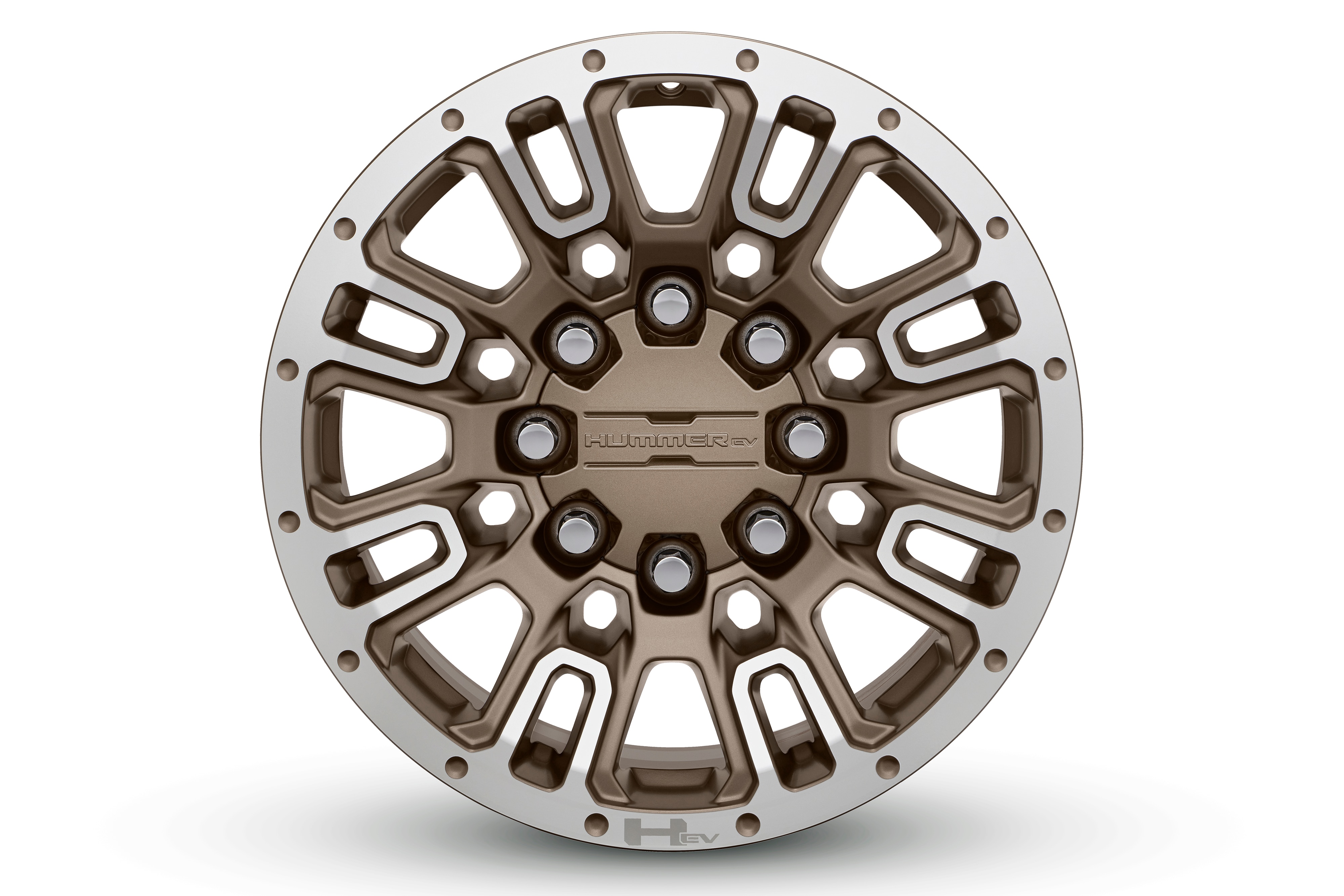 18 x 9-Inch 8-Spoke Wheel Package in Tech Bronze with Machine Face