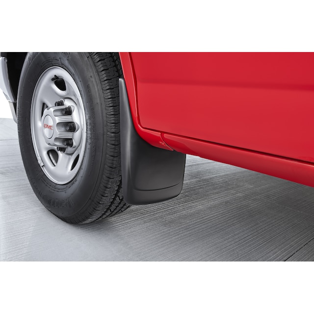Front Molded Splash Guards in Black