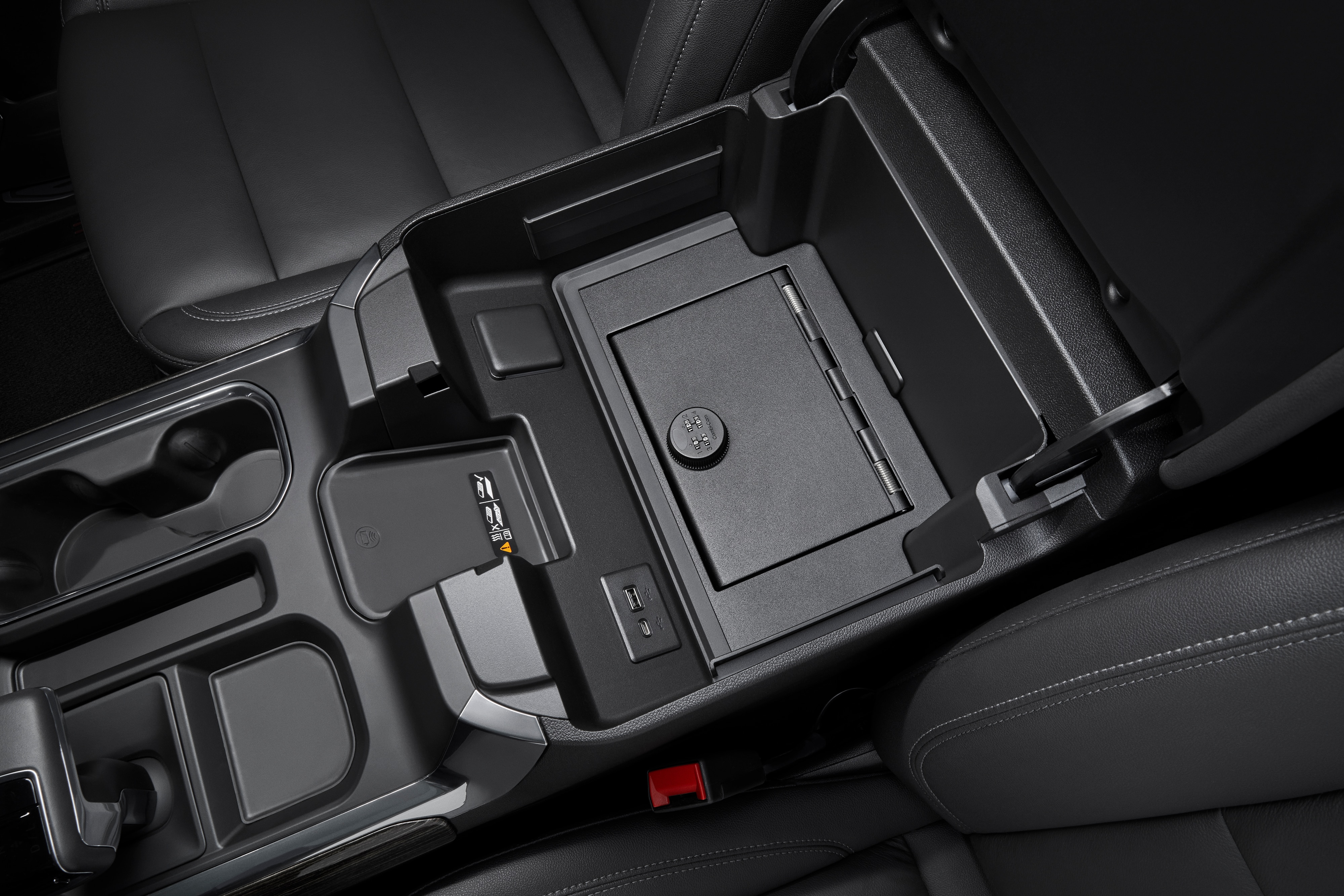 Console-Mounted Safe