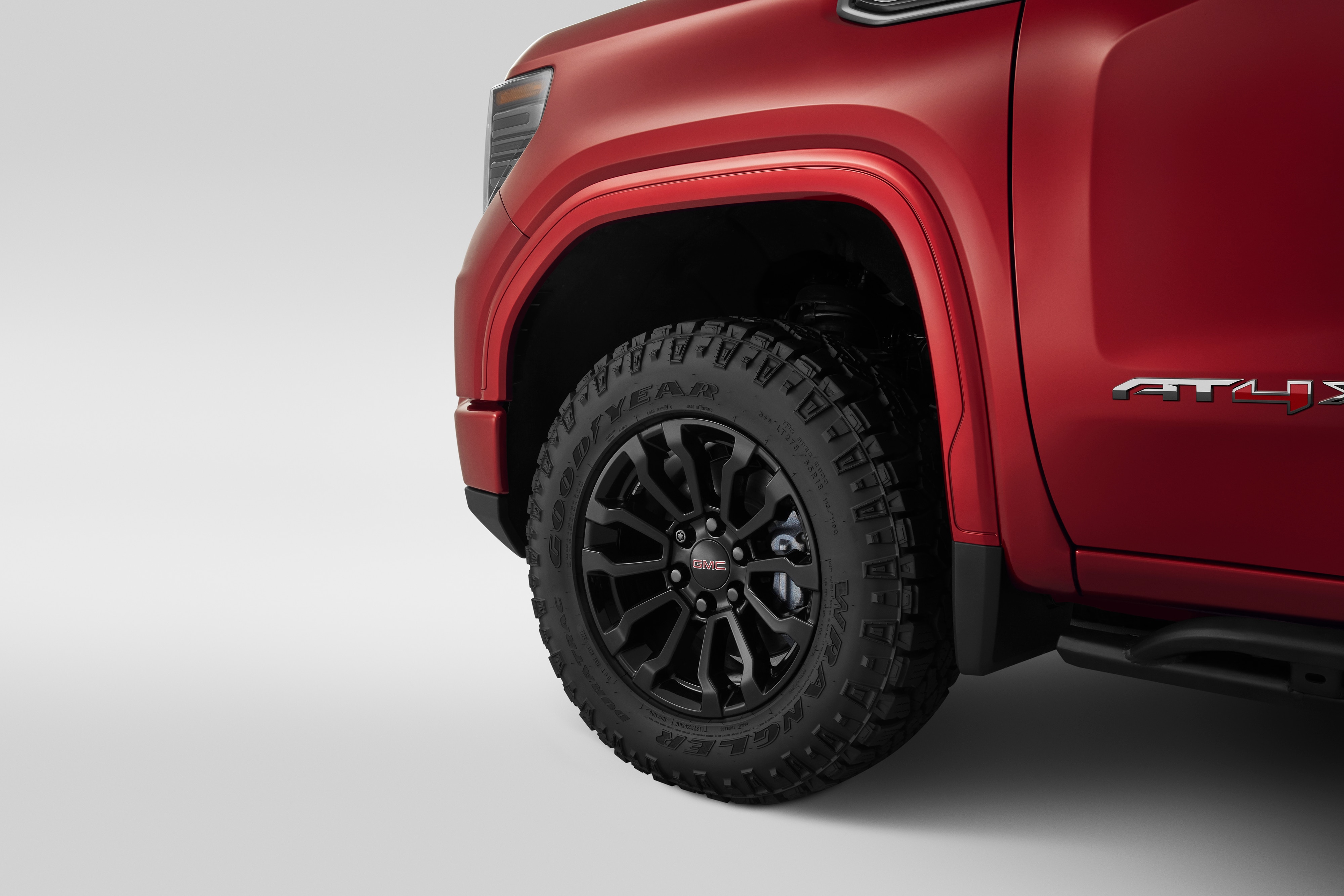 Smooth Front and Rear Fender Flare Set in Cayenne Red Tintcoat