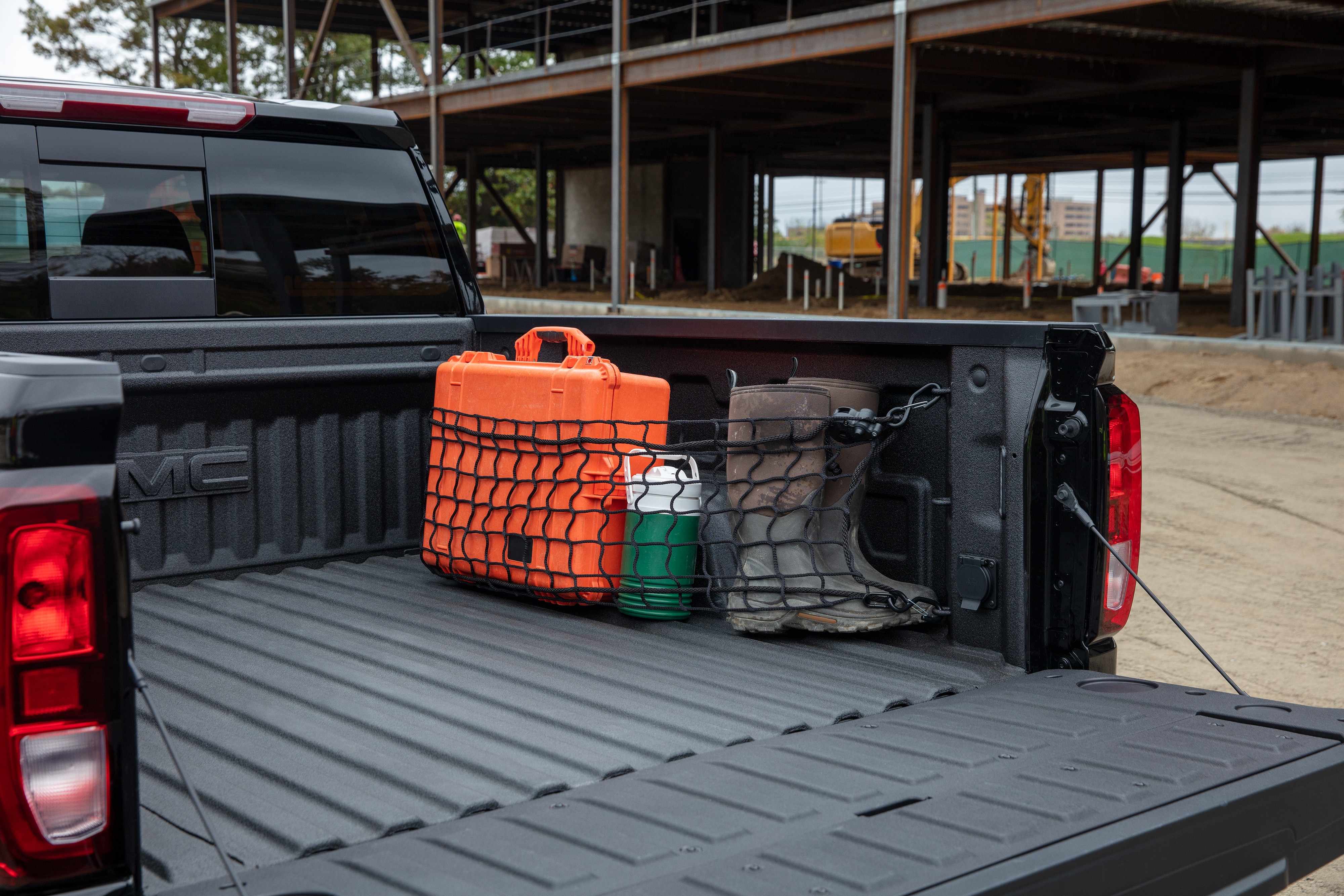 Heavy Duty Bed Divider Cargo Net with Rope Tensioning Device and Gated S-Hooks by LoadTamer™ - Associated Accessories
