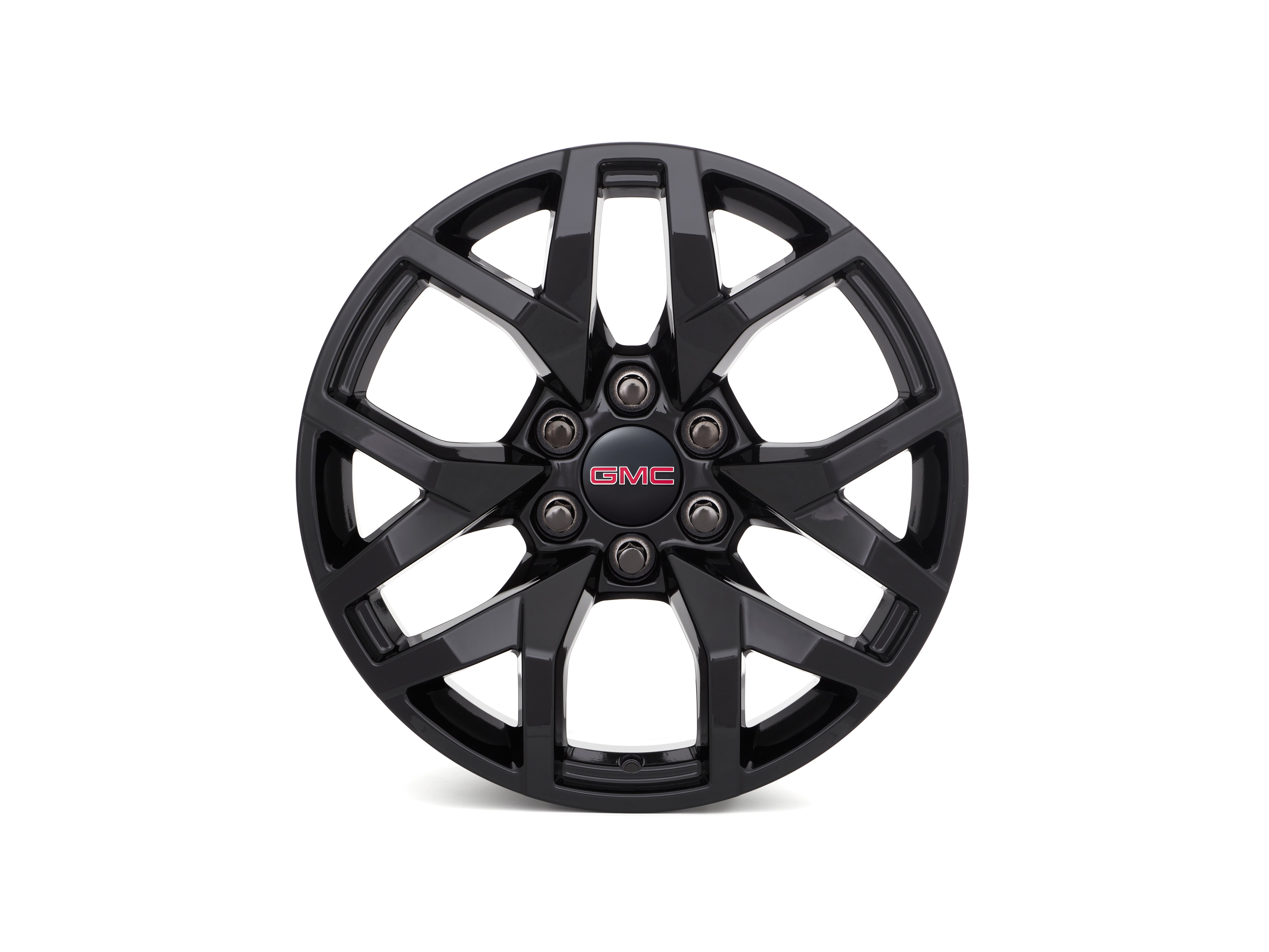 20x9-Inch Aluminum Multi-Spoke Wheel in High Gloss Black