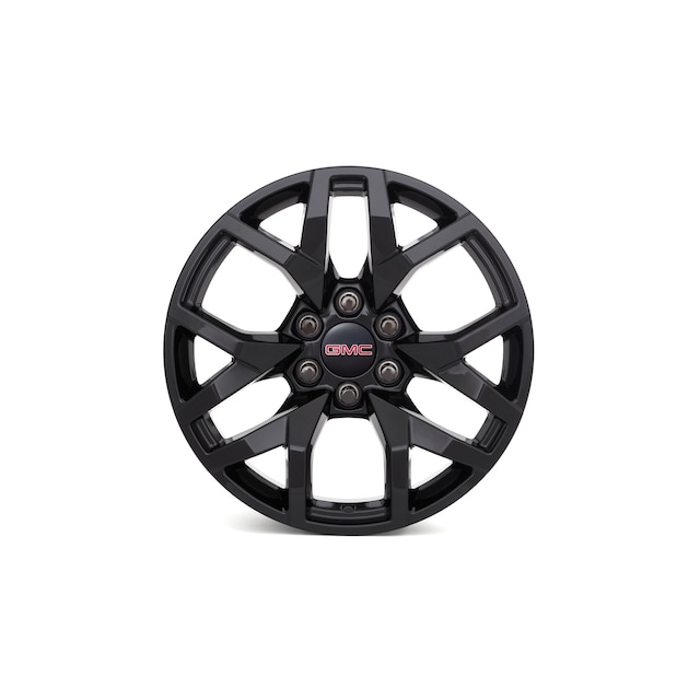 20x9-Inch Aluminum Multi-Spoke Wheel in High Gloss Black