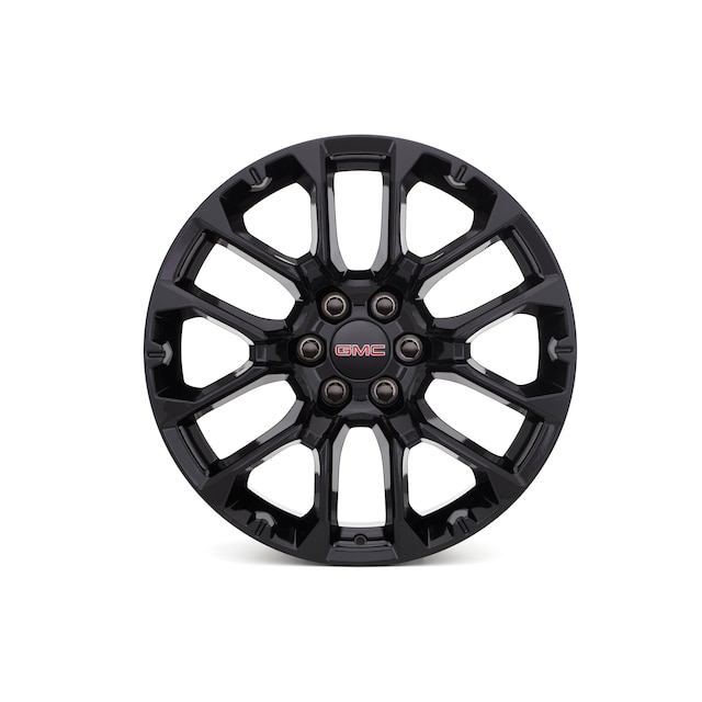 22x9-Inch Aluminum Multi-Spoke Wheel Package in Gloss Black