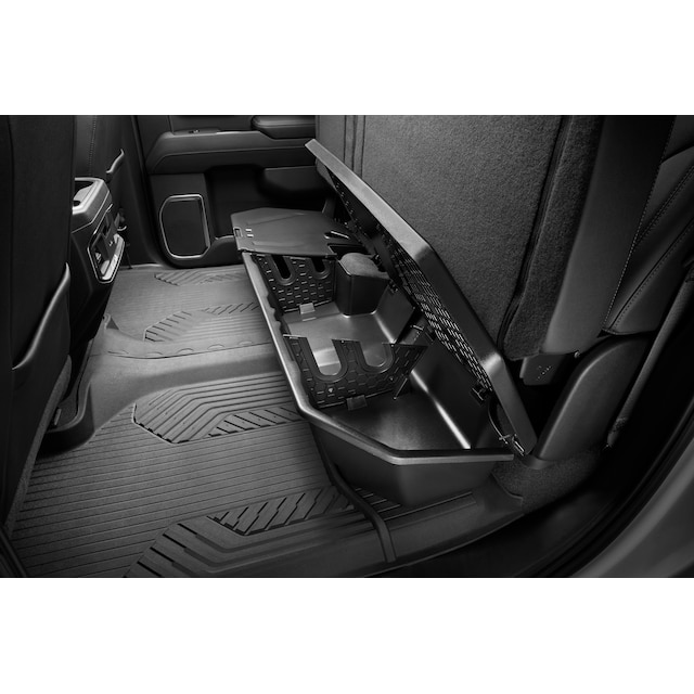 Crew Cab Underseat Lockable Storage Organizer in Black
