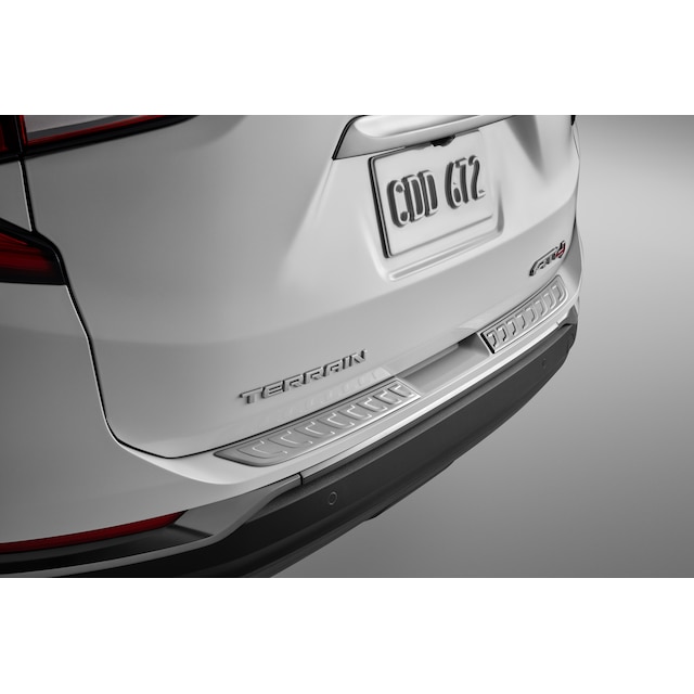 Rear Bumper Fascia Applique in Stainless Steel