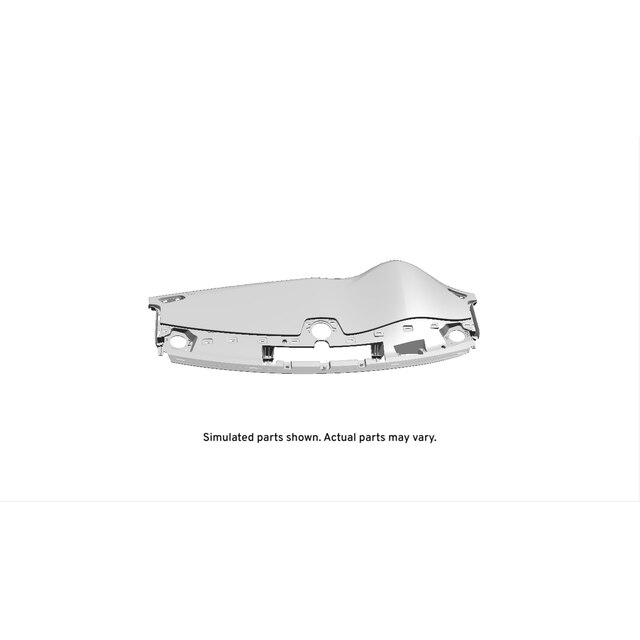 GM Genuine Parts Jet Black Instrument Panel Upper Trim Panel