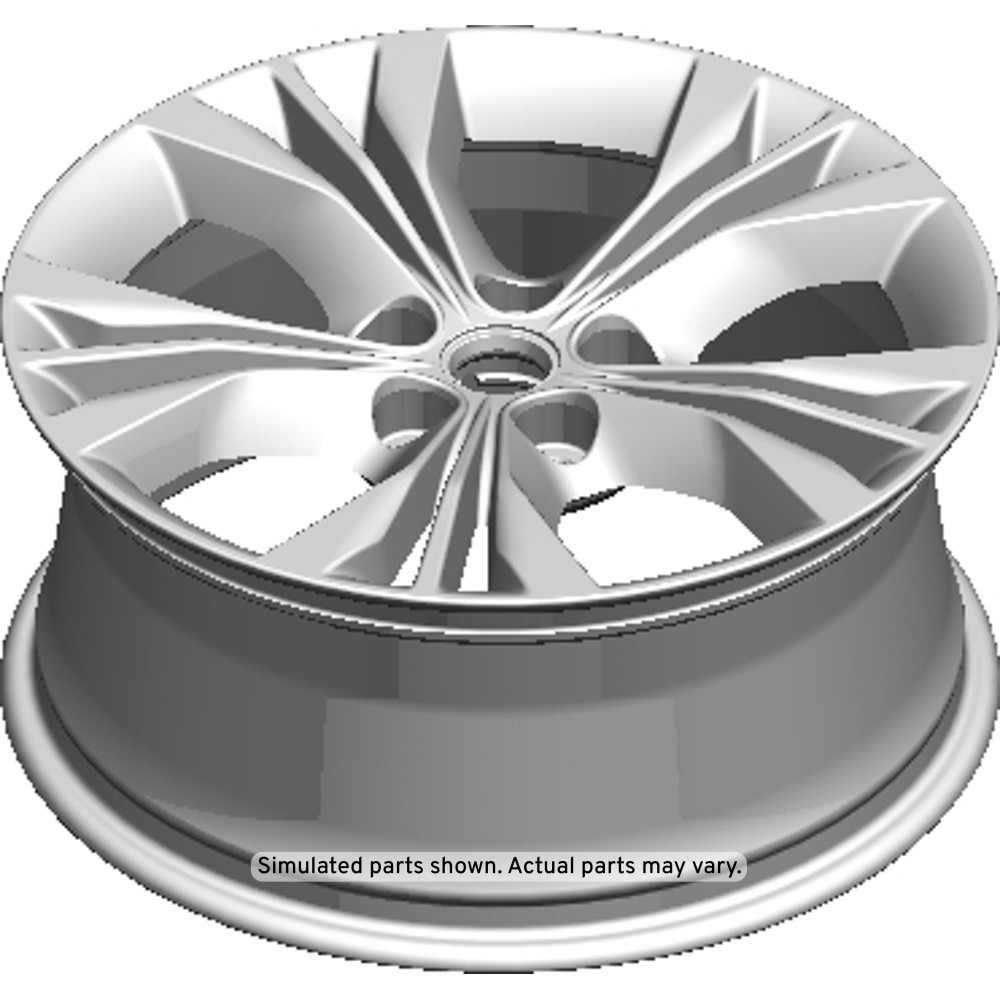 GM Genuine Parts 18x8-Inch Aluminum 5-Spoke Wheel