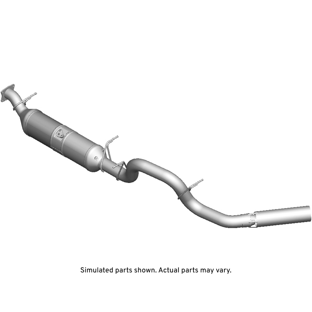GM Genuine Parts Particulate Filter with Pipe and Bushing
