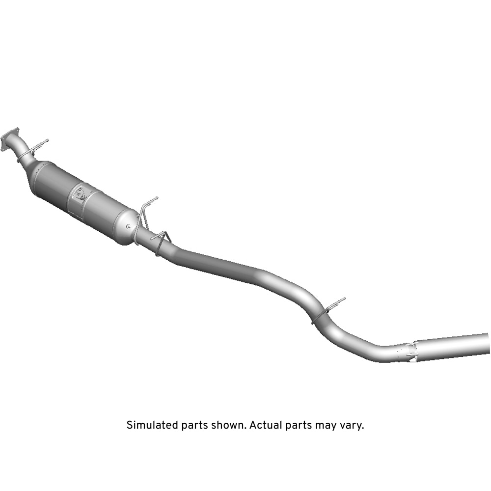 GM Genuine Parts Particulate Filter with Pipe and Bushing