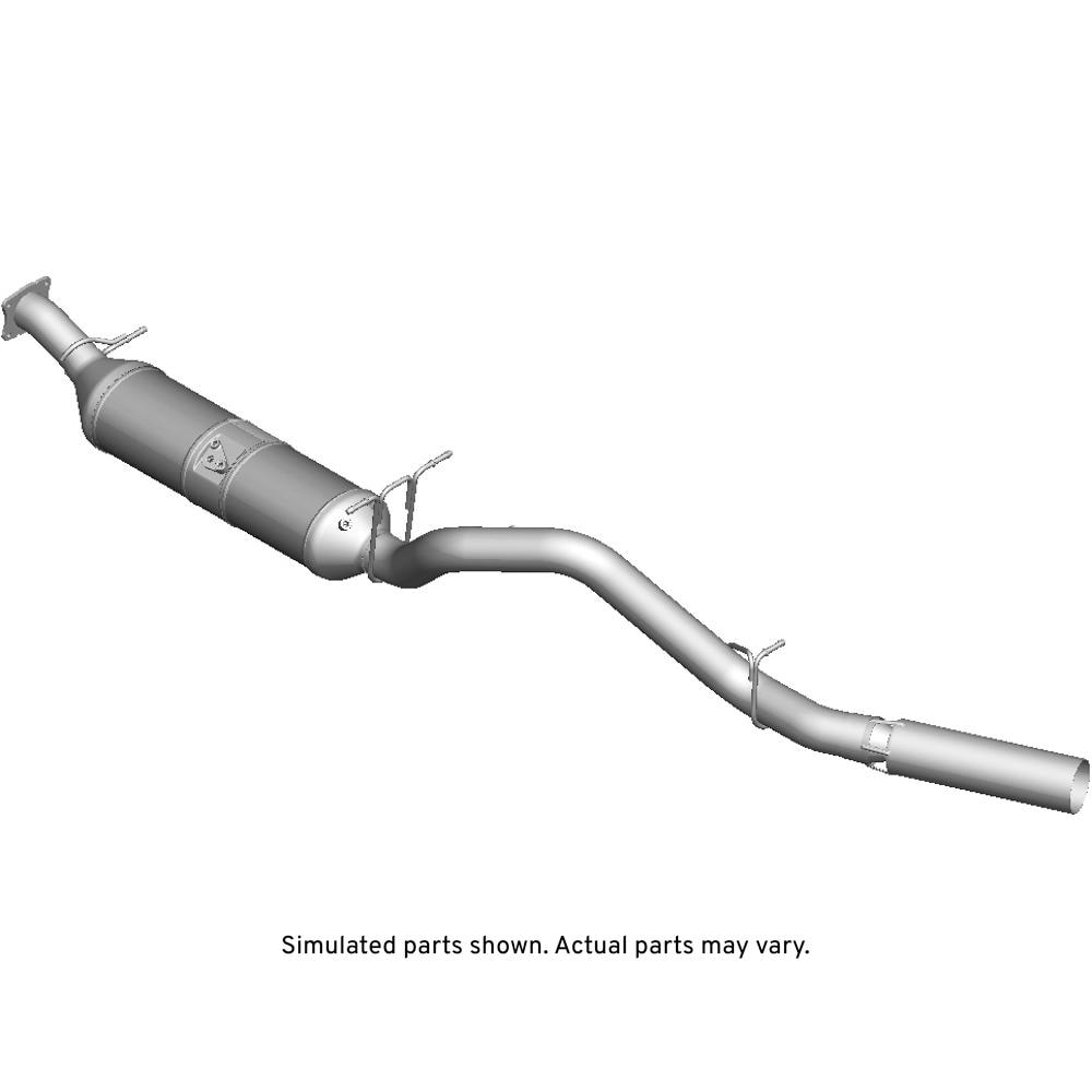 GM Genuine Parts Particulate Filter with Pipe and Bushing