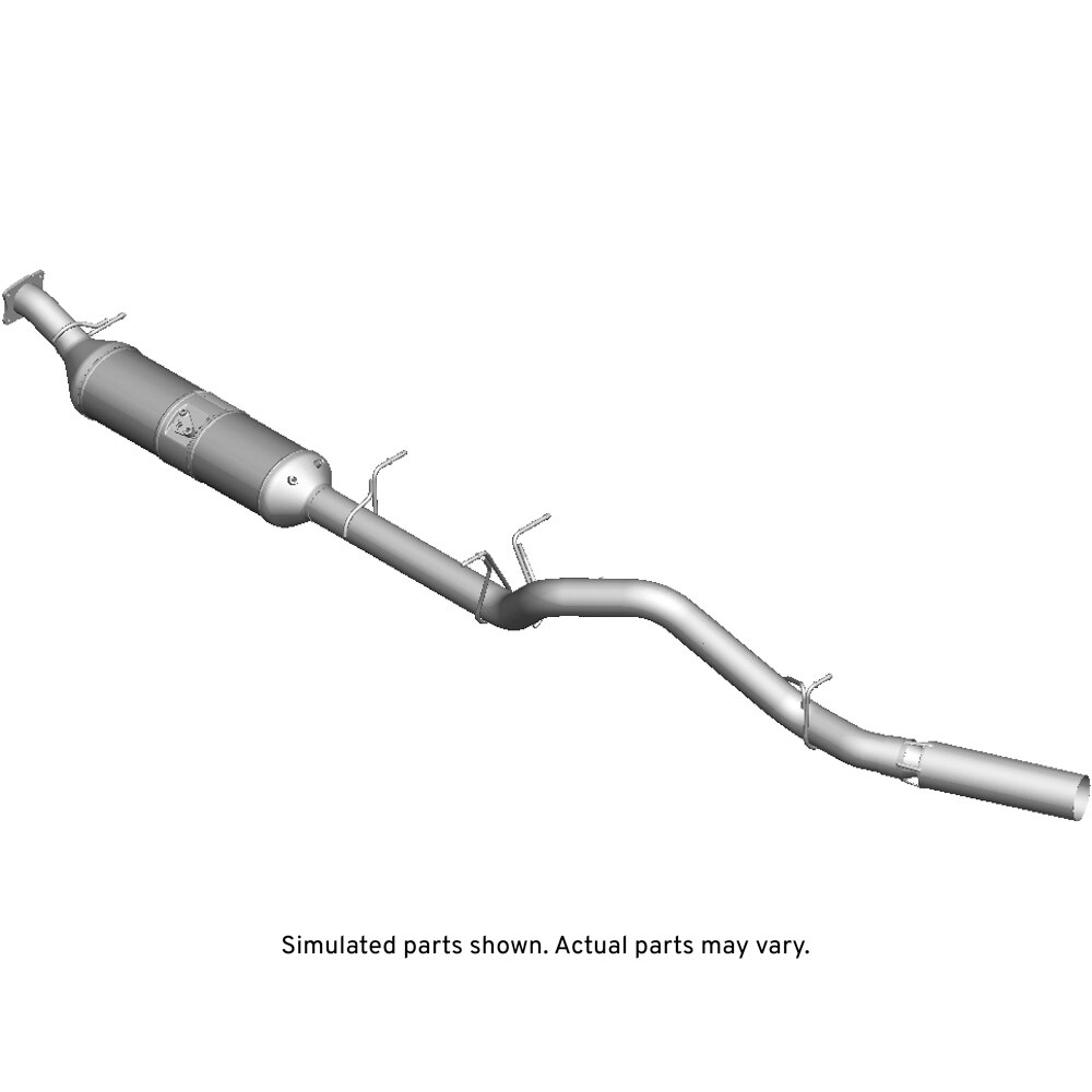 GM Genuine Parts Particulate Filter with Pipe, Bushing, Hanger, and Reinforcement