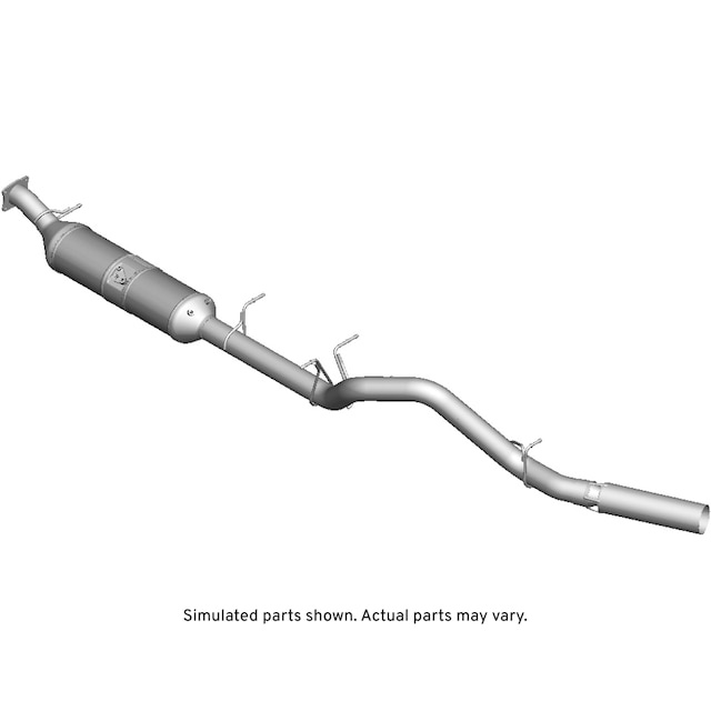 GM Genuine Parts Particulate Filter with Pipe, Bushing, Hanger, and Reinforcement