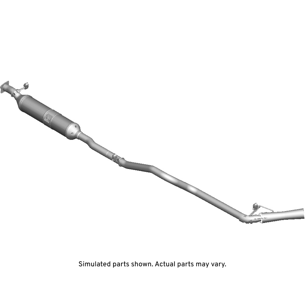 GM Genuine Parts Particulate Filter with Pipe and Bushing