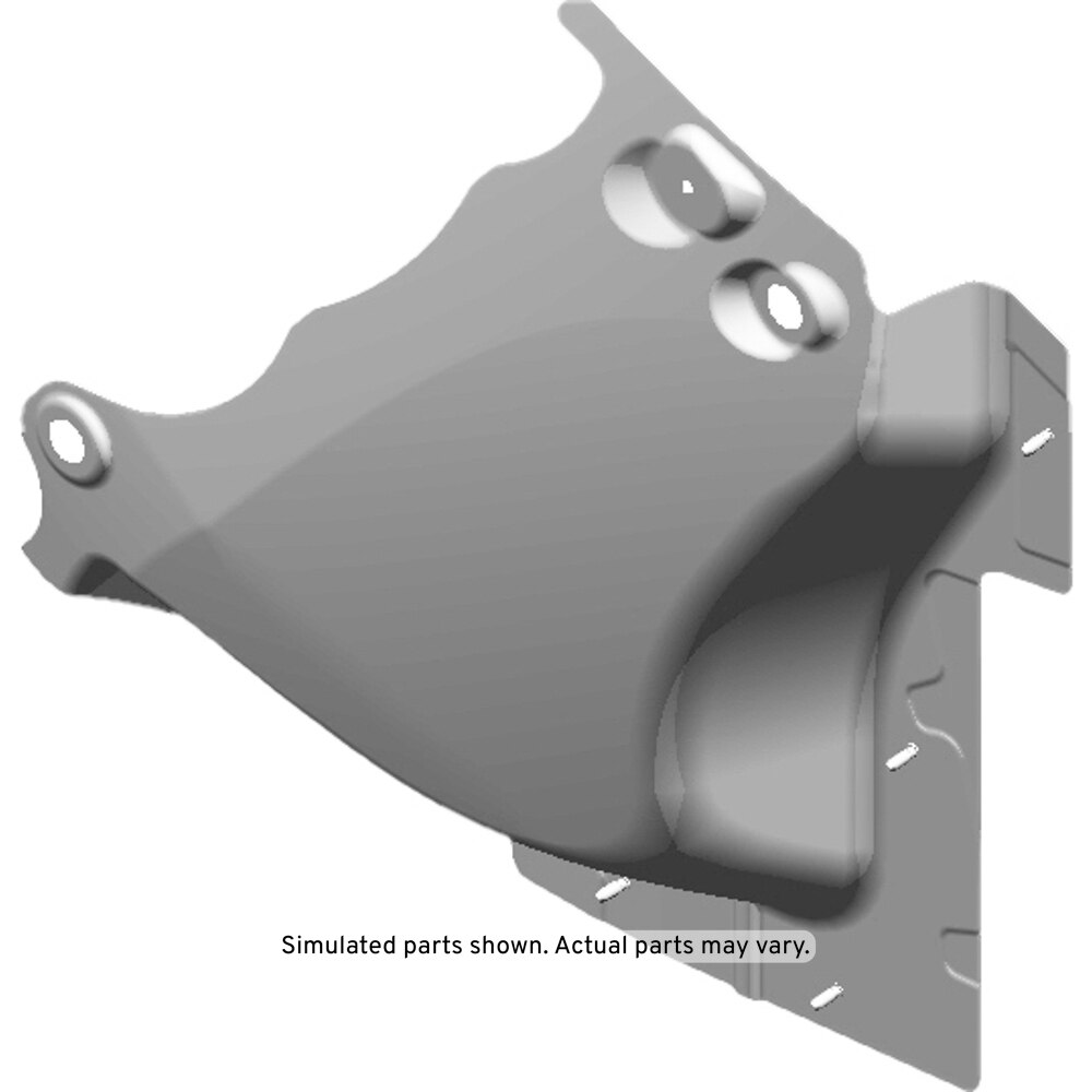 GM Genuine Parts Driver Side Body Side Outer Panel Rear Lower Extension