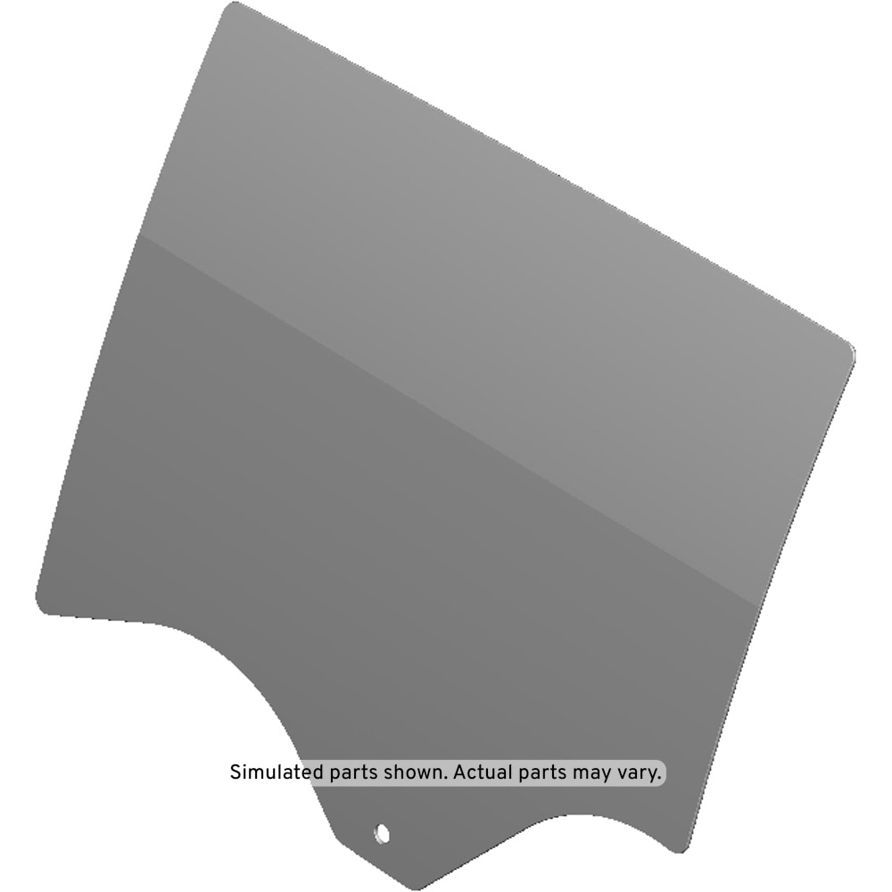 GM Genuine Parts Driver Side Rear Door Window