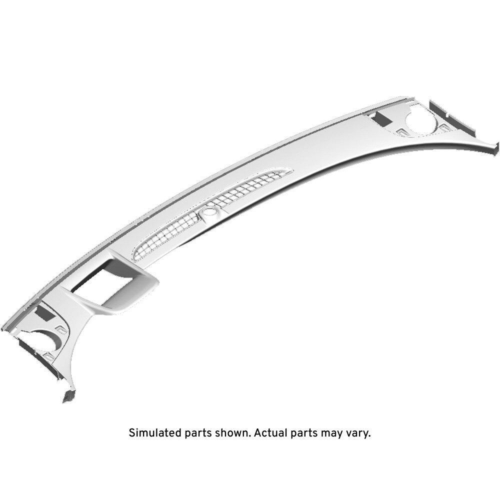 GM Genuine Parts Jet Black Instrument Panel Extension