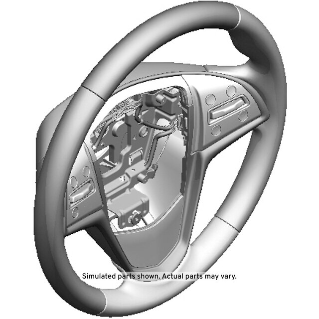 GM Genuine Parts Medium Cashmere Steering Wheel