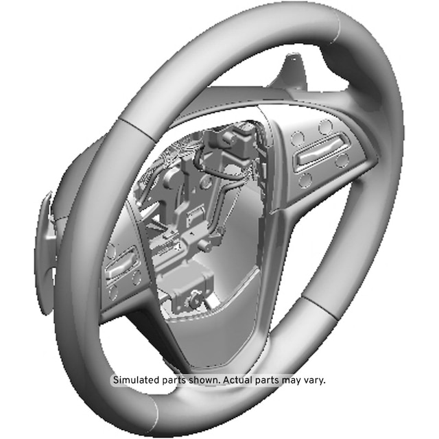 GM Genuine Parts Jet Black Steering Wheel