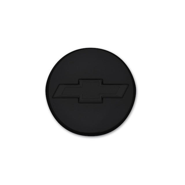 GM Genuine Parts Button Style Center Cap in Black with Bowtie Logo