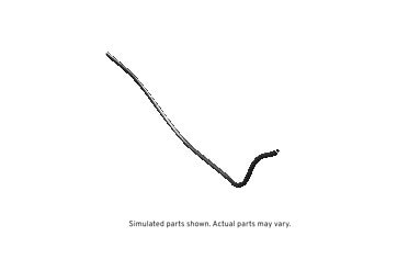 GM Genuine Parts Compressed Natural Gas (CNG) High Pressure Regulator Heater Inlet and Outlet Hose