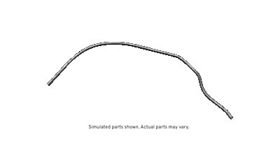 GM Genuine Parts Compressed Natural Gas (CNG) High Pressure Regulator Heater Inlet and Outlet Hose